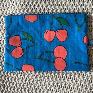 BAGGU - Large Pouch with Cherry Print